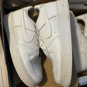 Nike Men's All-White Air Sneakers